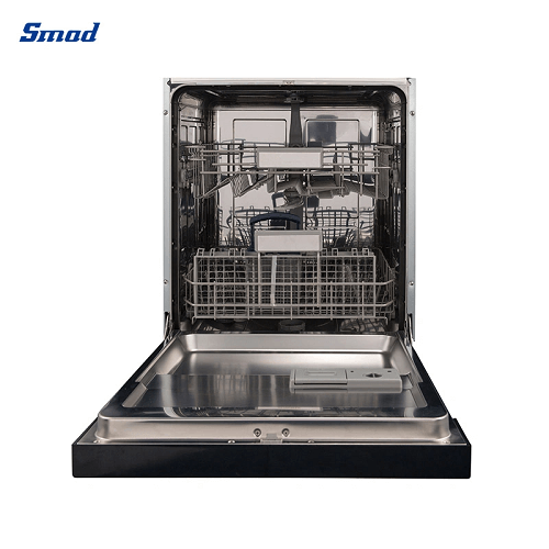 
Smad 24″ Front Control Semi Built-in Dishwasher with 6 Wash Cycles