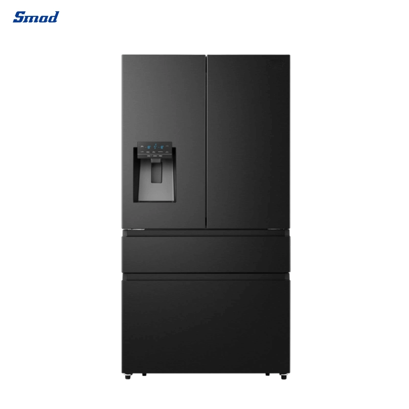 Smad 578/560L Frost Free French Door Fridge Freezer with Premium Flat Door Design
