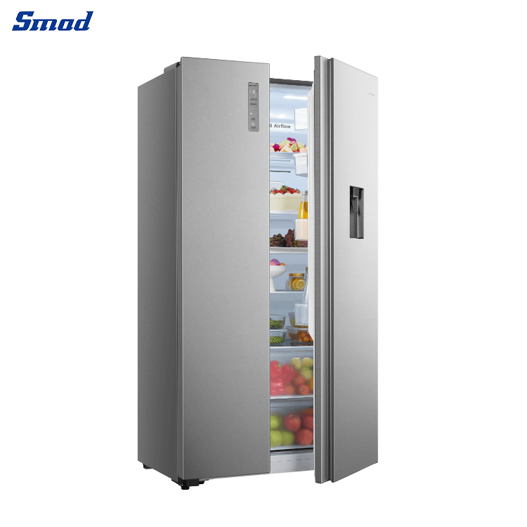 
Smad 519L Frost Free American Style Fridge Freezer with Electronic Touch Control