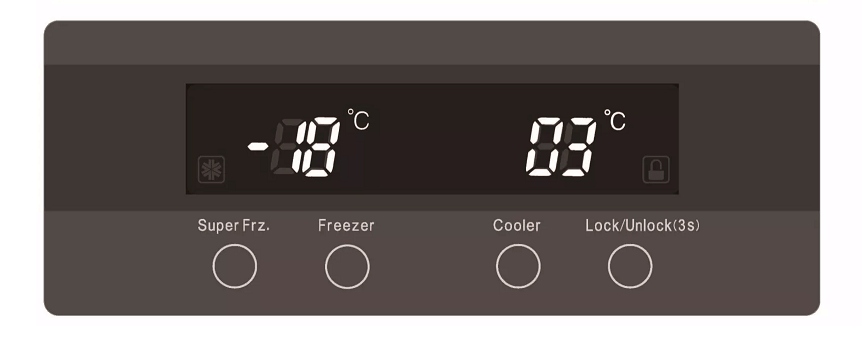 
Smad 552L Plumbed In American Fridge Freezer with Electronic Dual-temp Control