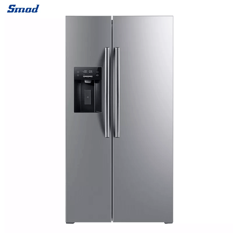 Smad 552L Plumbed In American Fridge Freezer with automatic water & ice dispenser