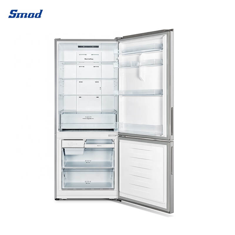 
Smad Black Bottom Freezer Fridge with Super cool & freezing