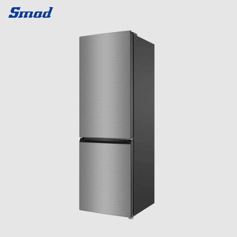 
Smad 306L Double Door Fridge Freezer in Graphite with Interior LED lighting