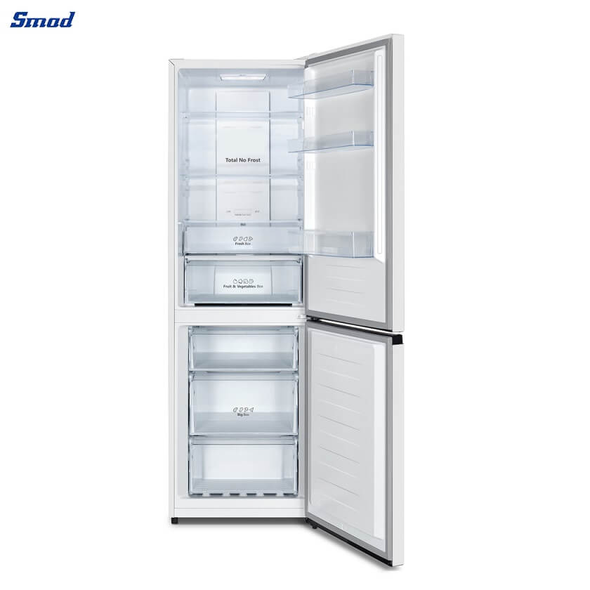 
Smad 2 Door Stainless Steel Refrigerator with Inverter Compressor
