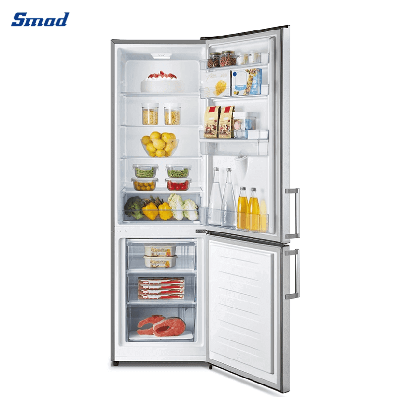 
Smad Bottom Freezer Double Door Fridge with Water Dispenser