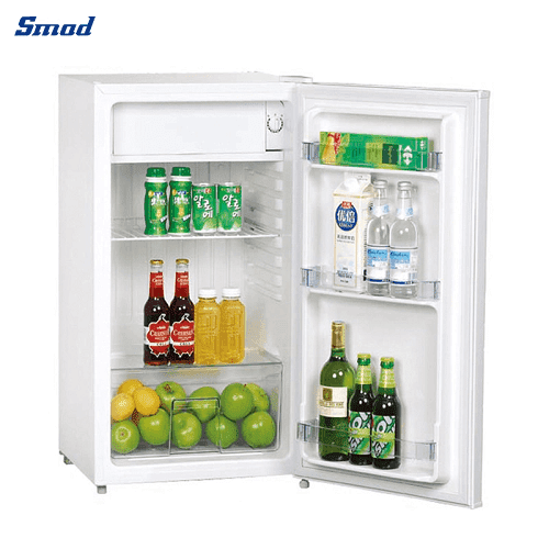 
Smad 91L Black / White Mini Fridge Crystal Door Racks