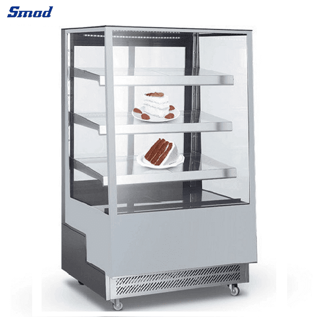 
Smad 500L Automatic Defrost Bakery/Cake Display Fridge with Digital temperature control