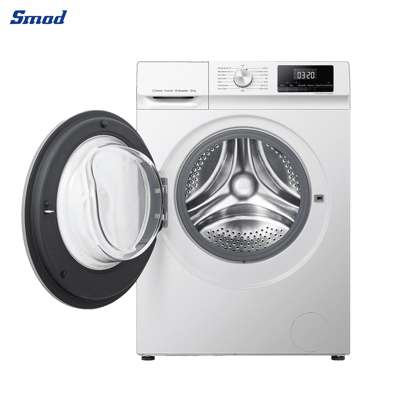 
Smad 9/10Kg Front Load Inverter Motor Washing Machine with Steam Washing Technology