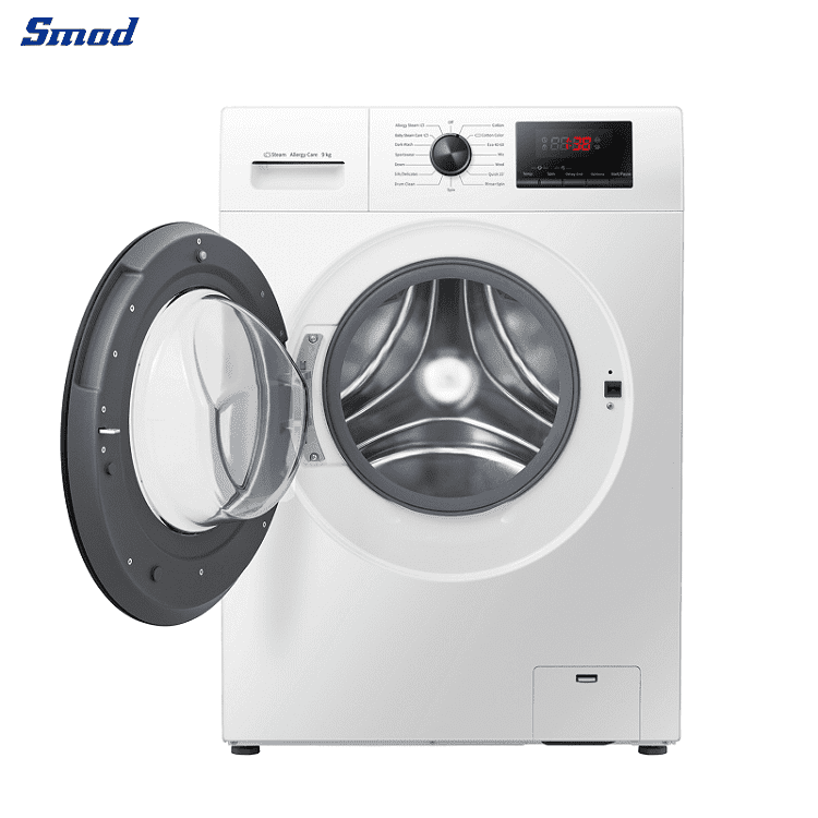 
Smad 9Kg Front Load Steam Washing Machine with Drum Cleaning

