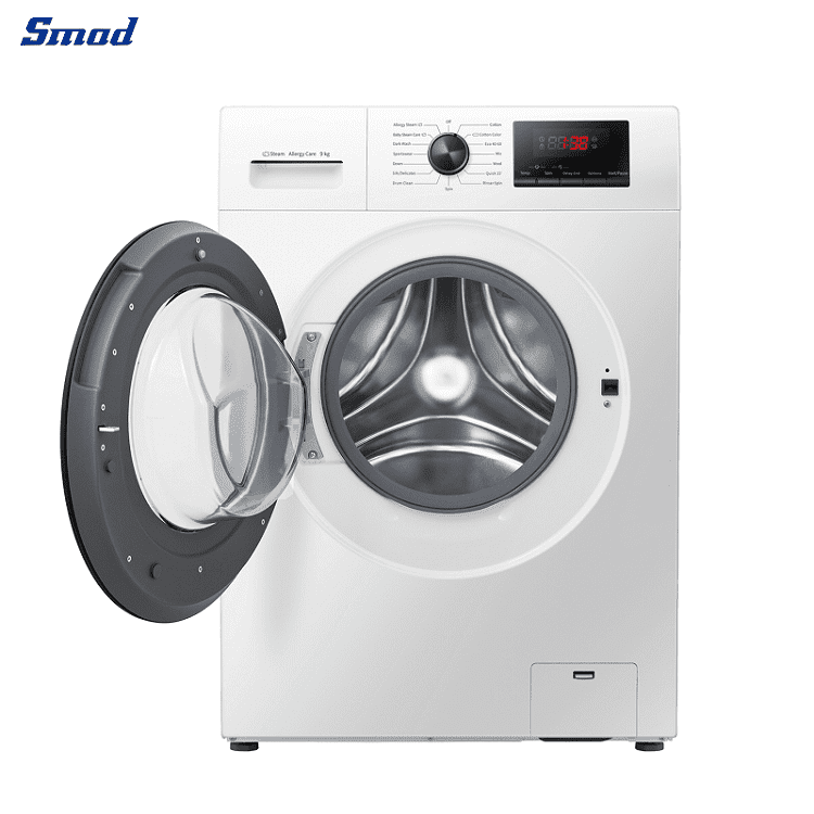 
Smad 9Kg Front Load Steam Washing Machine with Drum Cleaning

