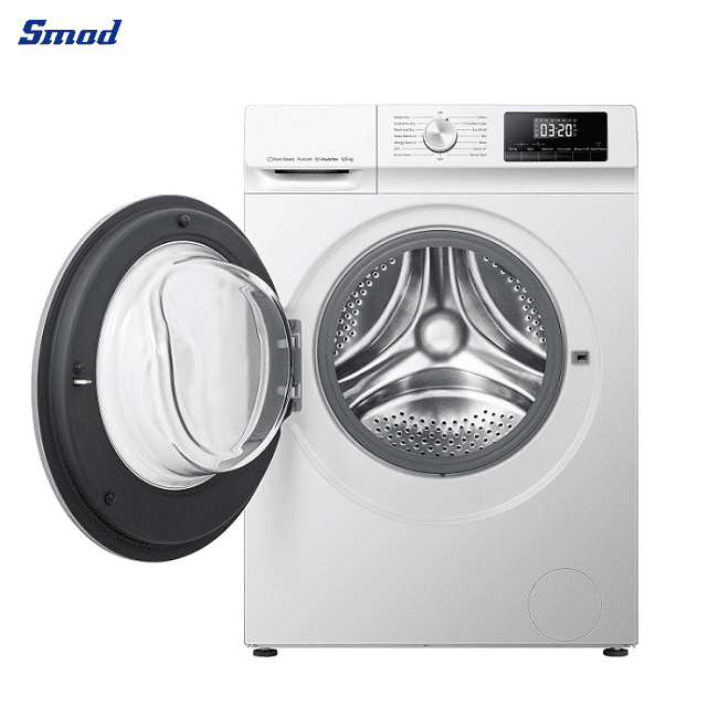 
Smad 9/10Kg Silver Washer & Dryer with Inverter Motor 