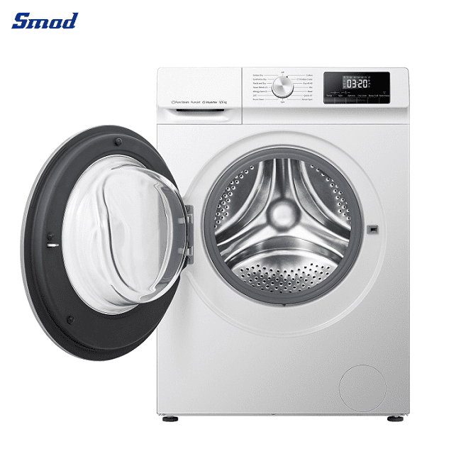 
Smad 9/10Kg Silver Washer & Dryer with Inverter Motor 