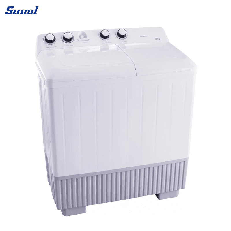 
Smad 5Kg Automatic Twin Tub Washing Machine with Direct Water Inlet