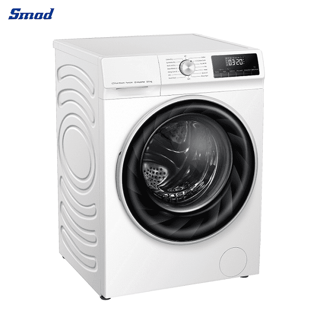 
Smad 9/10Kg Silver Washer & Dryer with Snowflake Drum