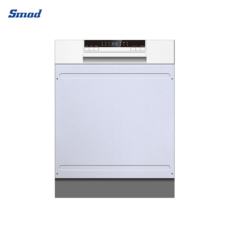 
Smad 60cm Semi Integrated Dishwasher with Top Mounted Control Panel