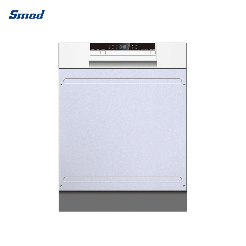 
Smad 60cm Semi Integrated Dishwasher with Top Mounted Control Panel