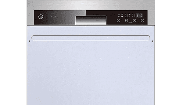 Smad 60cm Semi Integrated Dishwasher with Top Mounted Control Panel