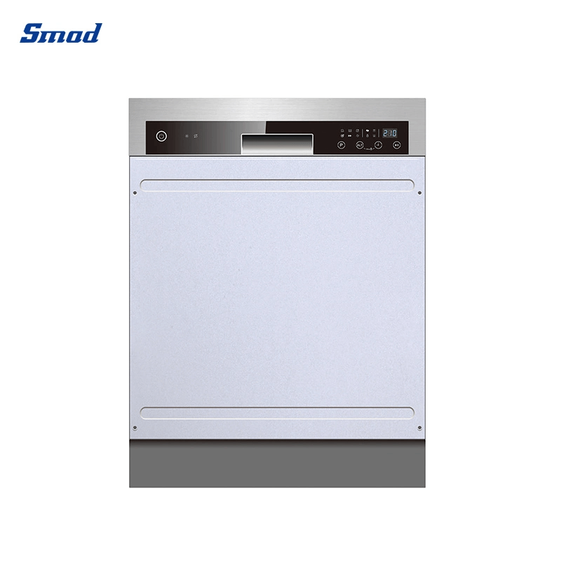 
Smad 60cm Semi Integrated Dishwasher with 6 Washing Programs