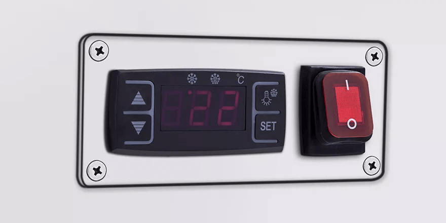 
Smad Countertop Bakery Display Case with Digital Temperature Control