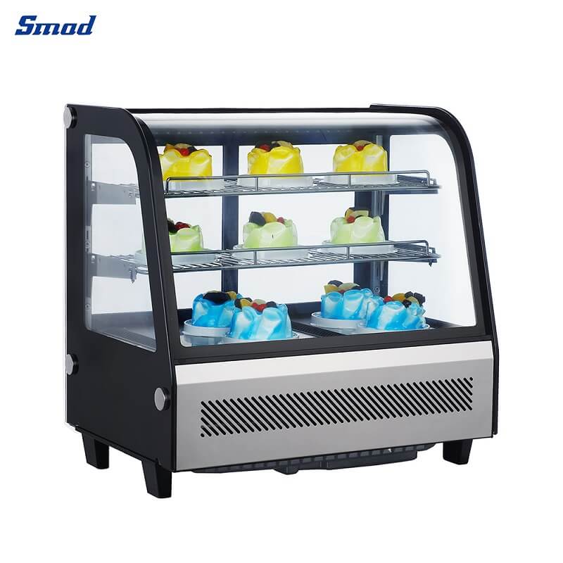 Smad Countertop Bakery Display Case with Internal LED illumination