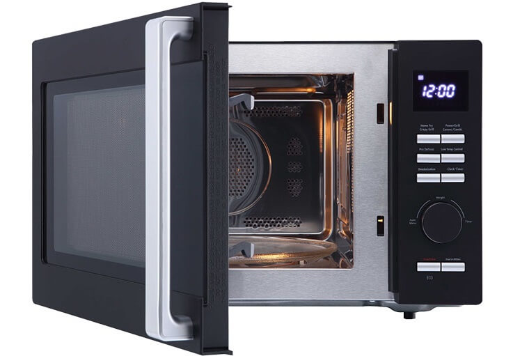 
Smad 30L Convection and Air Fry Microwave Oven with Glass Turntable