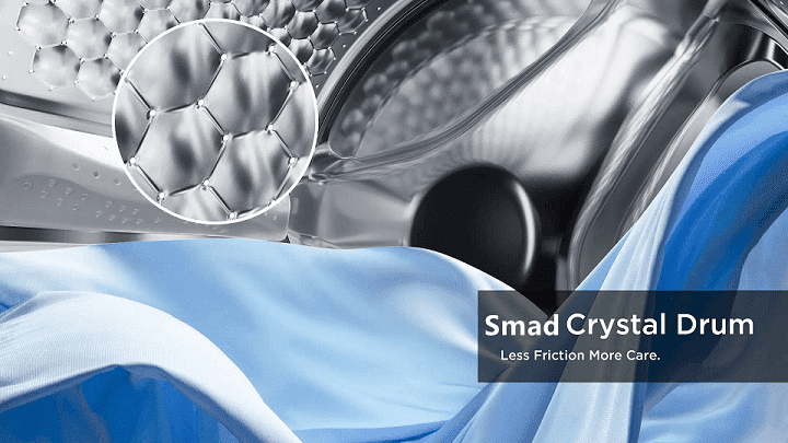 
Smad 10Kg Front Load Direct Drive Washing Machine with Honeycomb Drum