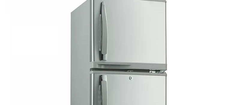 Smad Solar Powered Top Mount AC Fridge with Grip/Recessed handle