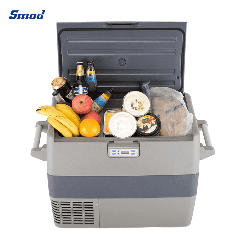 
Smad 1.8 Cu. Ft. AC / DC 2 in 1 Portable Car Fridge Freezer with Built-in LED indicator