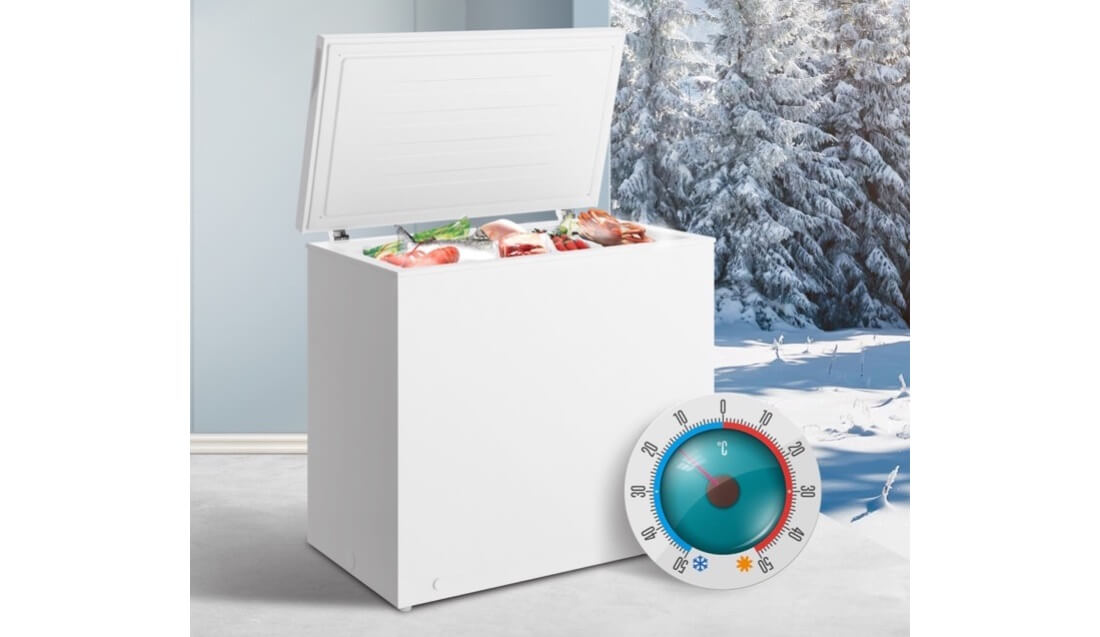
Smad Small Chest Freezer with Winter Security