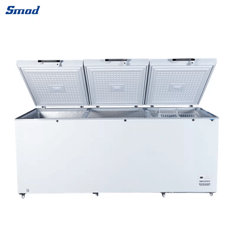 
Smad Chest Box Freezer with Upper storage basket