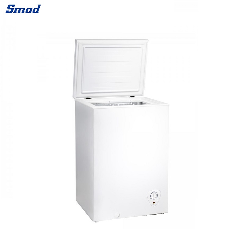 
Smad 3.4 Cu. Ft. Small Compact Chest Freezer with LED Lighting