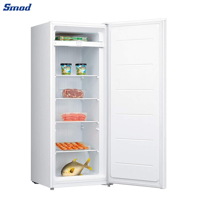 Smad 7 Cu. Ft. Garage Ready Upright Freezer with Adjustable thermostat