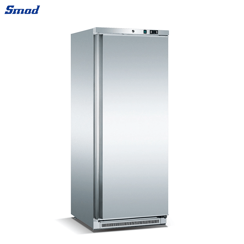 
Smad 14.1 Cu. Ft. Single Door Stainless Steel Upright Freezer with Electronic control system