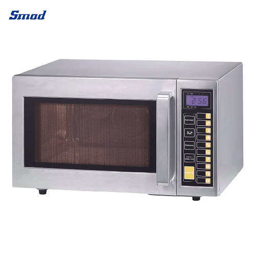 
Smad 1.2 Cu. Ft. 1800 Watt Heavy Duty Commercial Microwave with 100 programmable menu settings