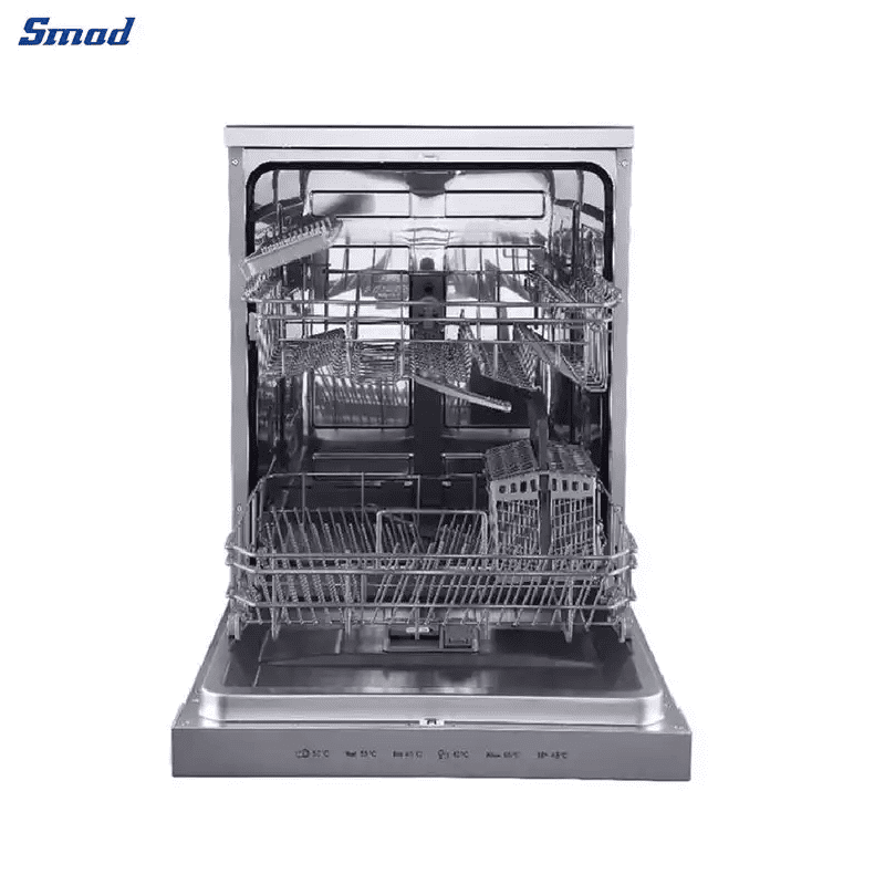 
Smad Black Freestanding Dishwasher with 12 place-settings