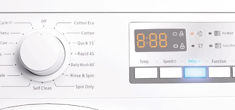 
Smad Front Load Washer and Dryer in One with Delay Start