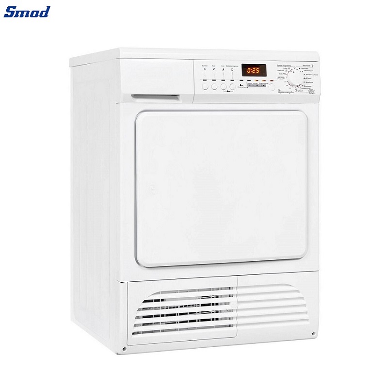 
Smad 8Kg Tumble Condenser Dryer Machine with Anti-crease function