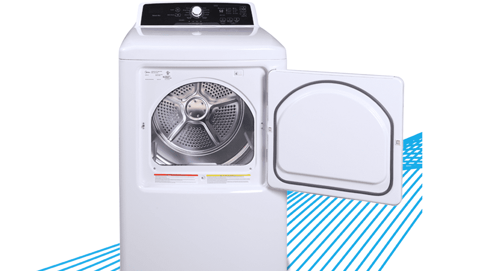 Smad 6.7 Cu. Ft. Front Load Electric Clothes Dryer with Sensor Dry Technology