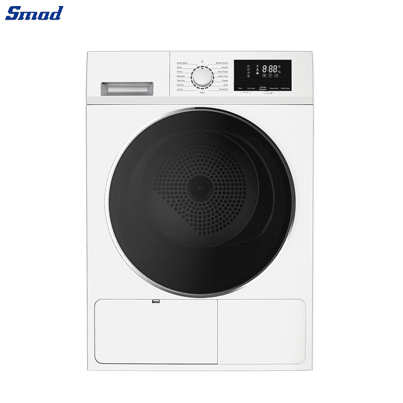 
Smad 8Kg Electric Ventless Dryer with 15 Drying Cycles