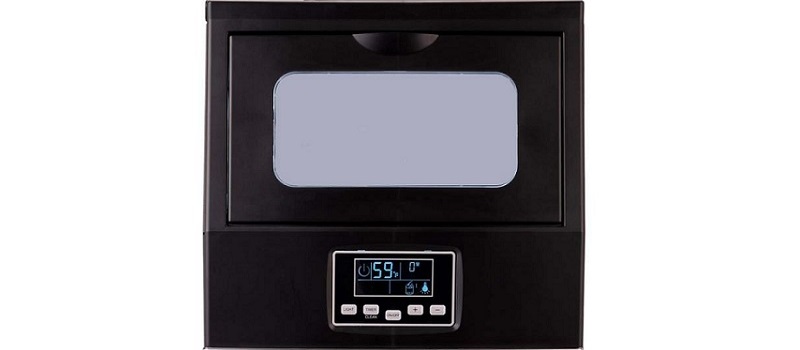Smad 84Lbs/24H Commercial Automatic Compact Freestanding Ice Maker Machine with LCD screen