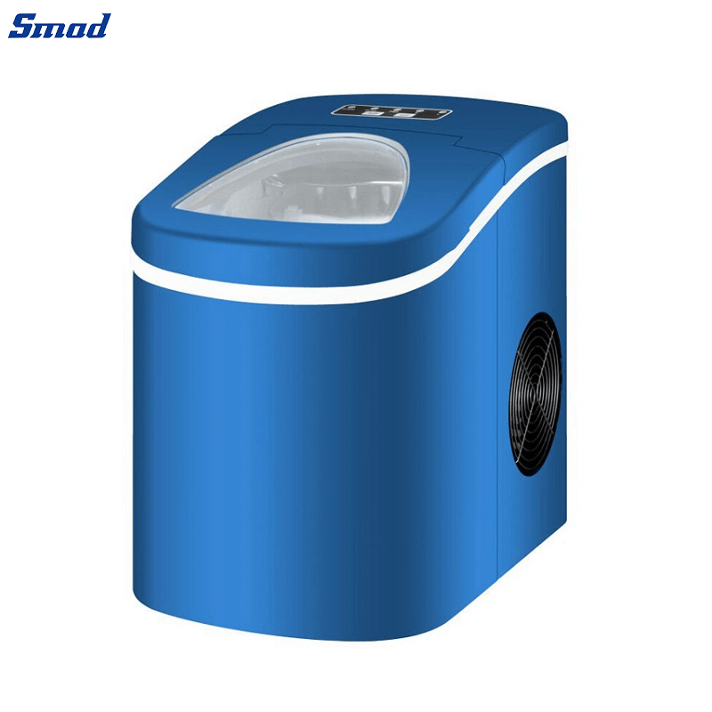 
Smad Small Portable Ice Maker with 15kgs/day Ice Making Capacity