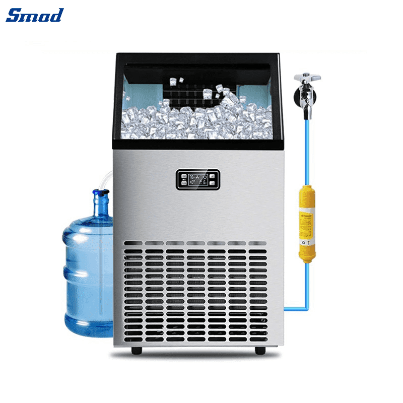
Smad Commercial Ice Maker with Transparent ice cube
