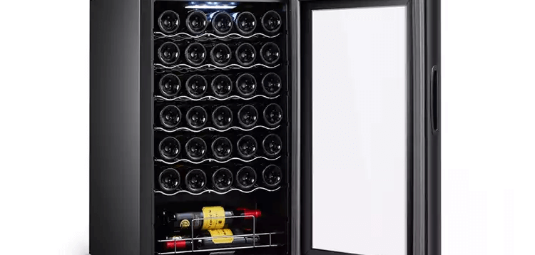 
Smad Dual Zone Wine Cooler Fridge with No vibration