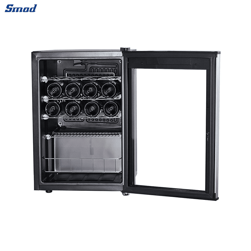 
Smad 20 Bottle Portable Countertop Wine Cooler Cabinet with Inner LED lighting 