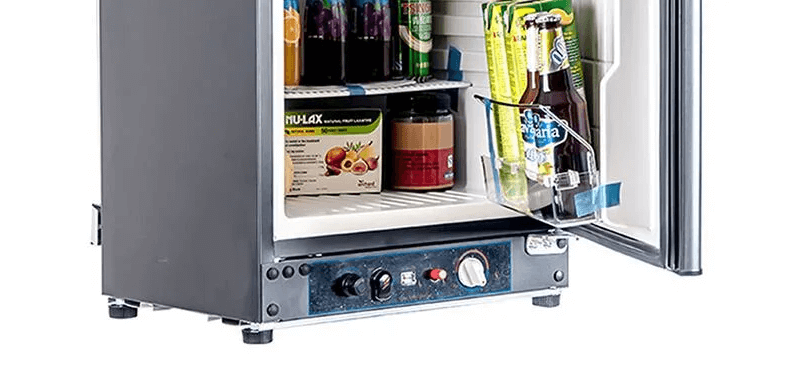 
Smad 60L Black Countertop Gas Fridge for Camper with Bottom mounted control