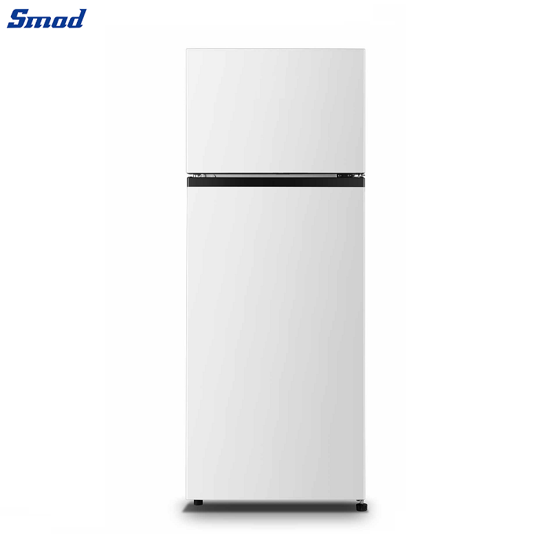 
Smad White Double Door Fridge with Inner LED Lighting