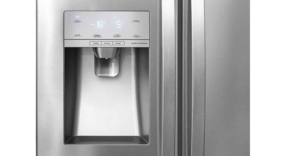 Smad 552L Plumbed In American Fridge Freezer with Plumbed water & ice dispenser