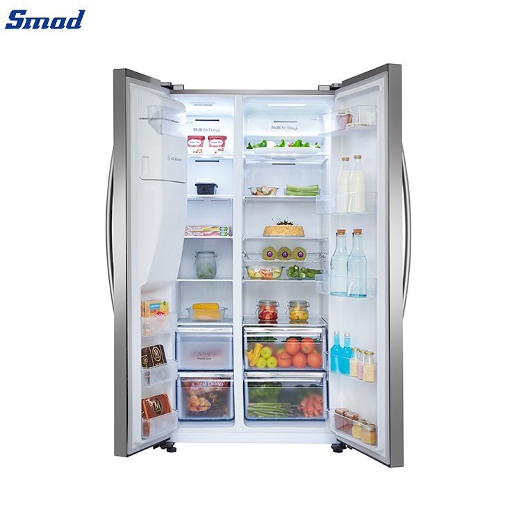 
Smad 552L Plumbed In American Fridge Freezer with Super Cool Function