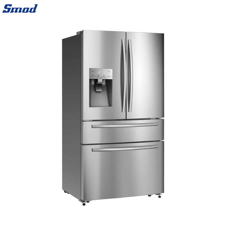 
Smad Inverter French Door Refrigerator with Multi-function Touch Control
