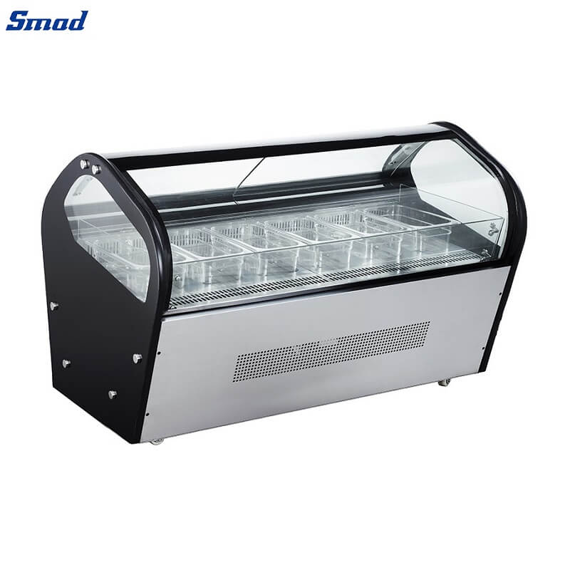 Countertop ice cream display freezer deals